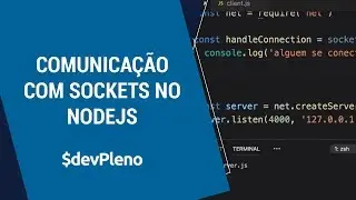 Comunicação com Sockets no NodeJS