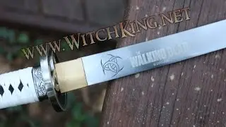 Officially licensed The Walking Dead katana/sword by Master Cutlery