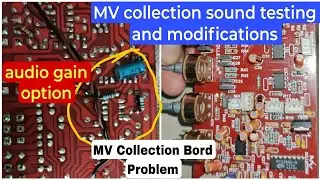 MV collection Bass treble mic bord Modification and sound testing | @GovindBoraVlog