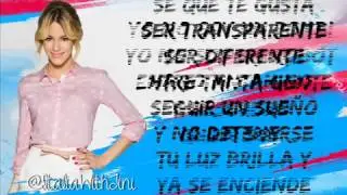 Violetta 3 Supercreativa (Letra) Martina Stoessel
