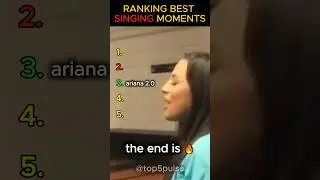 Top 5 Singing Moments That Gave Everyone Chills 🎤🔥 #shorts #singing