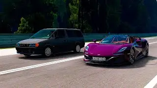 Civetta Scintilla GT vs Ibishu Kashira (tuned) | Beamng Drag Race