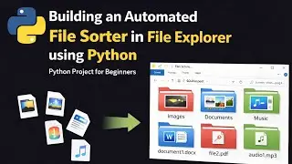 Building an Automated File Sorter in File Explorer using Python | Python Project for Beginners 