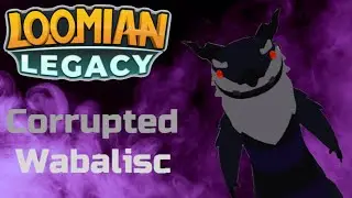 i found a corrupted wabalisc... | Loomian Legacy xmas event 2021