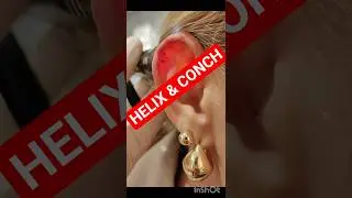 🔥HELIX & CONCH🔥 We X-ray your ear cartilage to ensure we don't damage anything.