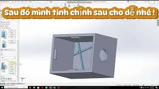 Thực h&agrave;nh lệnh mounting boss nh&eacute; !#solidworkstutorial #solidworks #solidworksbeginnerstutorials 