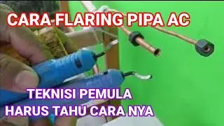 Cara Flaring Pipa AC hasil pabrik
