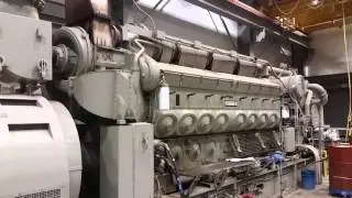 Emd 16-645 900rpm loaded run