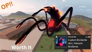 How Powerful Is LEVEL 50 VOLCANIC BIOLANTE? (OP!!) - Kaiju Universe