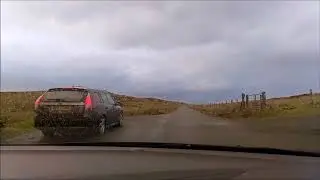 Road Trip Drive A855 Road To Kilmaluag North East Coast Isle Of Skye Inner Hebrides Scotland
