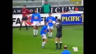 Roberto Mancini vs AC Milan 1993 Serie A