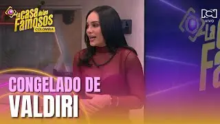 CONGELADO de Andrea VALDIRI en La casa de los famosos Colombia
