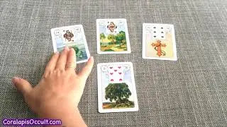 Lenormand 4 card spread - YES or NO?