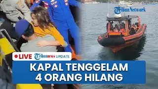 🔴 LIVE: Kapal Wisata KM Putri Sakina Tenggelam di Pulau Padar Labuan Bajo, 4 Orang Belum Ditemukan
