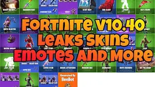 Fortnite v10.40 Update Leaks Skins Emotes and More