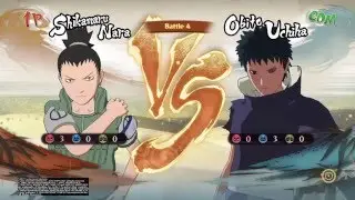 Naruto Shippuden Ultimate Ninja Storm 4: PTS Chunin Shikamaru vs Obito