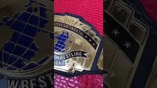 Intercontinental championship belt 5.5mm brass Cnc made real 24 karat gold plated