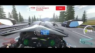 Motor tour bike racing game gameplay.