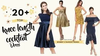 Top 20+ beautiful knee length cocktail dresses for women