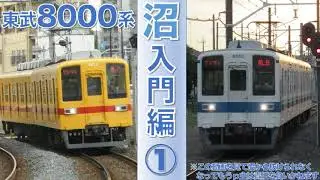 【名/迷列車で行こう】東武8000系のいま①【概論＆2連ワンマン車】
