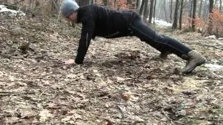 jumping push ups - naked warrior workout