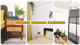 🔥 Small Bedroom Makeover | SuperFan BLDC Ceiling Fan Review | Renter Friendly Bedroom Decor Ideas |