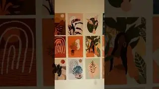 Amazon Finds Under Rs 159  😍 Aesthetic Boho posters #amazonfinds#shorts#ytshort#wallpaper