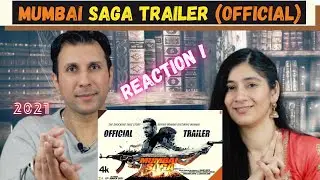 MUMBAI SAGA TRAILER REACTION !! | Emraan Hashmi | John Abraham | Suniel Shetty | Kajal Aggarwal