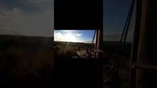 Camping Fazenda do Evaristo por do sol.