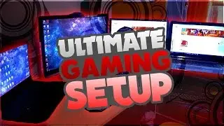 LARGEST EPIC GAMING/Editing SETUP! Quadruple Monitors!! @DESPIRECREATORS #DESPIRERC