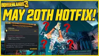 Skullmasher, Boom Sickle & Pearl OH MY! // Borderlands 3 May 20th Hotfix!