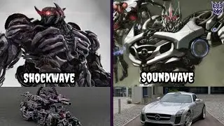 Transformers 3: Ay'ın Karanlık Yüzü | Tüm [Shockwave & Soundwave] Sahneleri!
