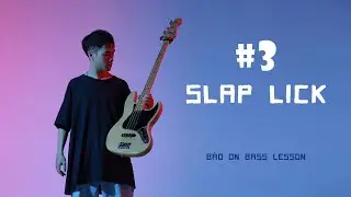 #3 Slap Bass Licks // Bao's Bass Lesson (tab) - E minor