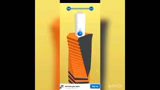 stack ball level 110 🎮🔵 @Gameplay-level16223 #games #viral #gameplay #funny #shortvideos #viralvideos #viral