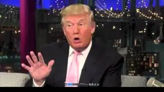 Trump bashes China, Letterman reveals his ties are made in China - Cringe