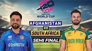 Afghanistan vs South Africa 1st Semi final Match t20 World Cup 2024 |AFG VS SA Semi final highlights