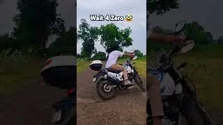 Zero on Xpulse 200 🫣 |&bull;| Stunt video 📸 #shortvideo