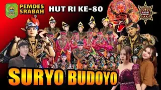 🔴 LIVE JARANAN SURYO BUDOYO 99 DI BALAI DESA SRABAH HUT RI KE 80 PEMDES SRABAH BENDUNGAN TRENGGALEK