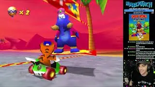 Diddy Kong Racing (N64) Pt.1 as Timber