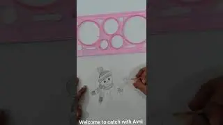 #drawing snowman #how to draw snowman in easy way..kids drawing..