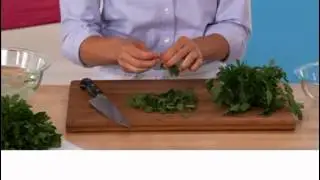 Real Simple How To: Clean, Chop, and Store Parsley Video