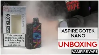 ASPIRE GOTEK NANO Unboxing