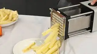 😍 Une Coupe Frite &Eacute;lectrique | Inox Multifonction qui transformera votre cuisine