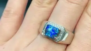 Men's Opal Rings  - Cosmopolitan Jewellers