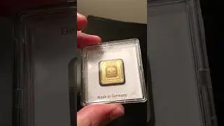 5 Gram Gold Bar Geiger in Assay