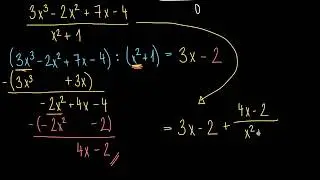 Úvod do písemného dělení mnohočlenů | Výrazy | Matematika | Khan Academy