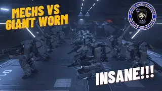 Greatest Mission Ever | Super Mechs Fight Giant Worms | 4.2 Star Citizen