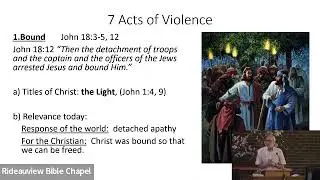Seven Acts of Violence Against the Lord - Keith Blair - August 10, 2025