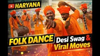 Haryana Folk Dance | Desi Swag & Viral Moves #dance,