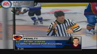 NHL 2004 Penalty Roughing - Patrik Stefan (PS2) Los Angeles Kings vs Atlanta Thrashers